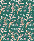 Birds Of Paradise Wallpaper, Green Vogue