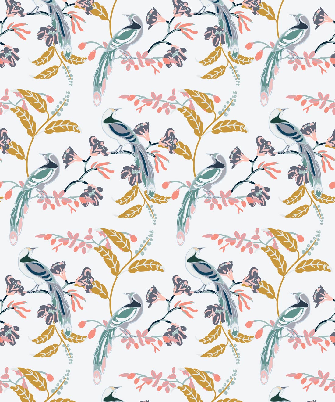 Birds Of Paradise Wallpaper, Tropical