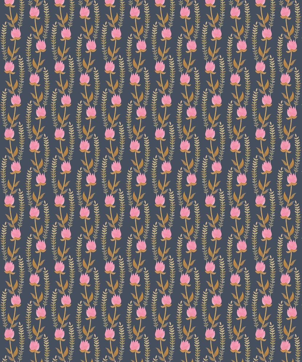 Clover Fields Wallpaper, Golden Sunset