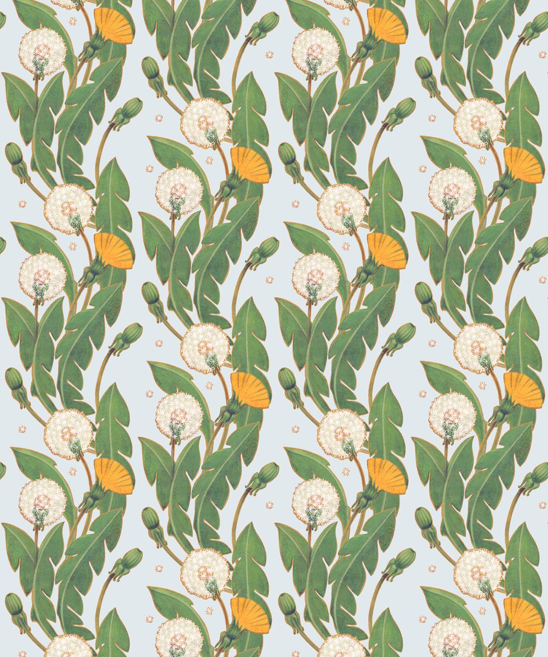 Dandelions Wallpaper, Summer Fields