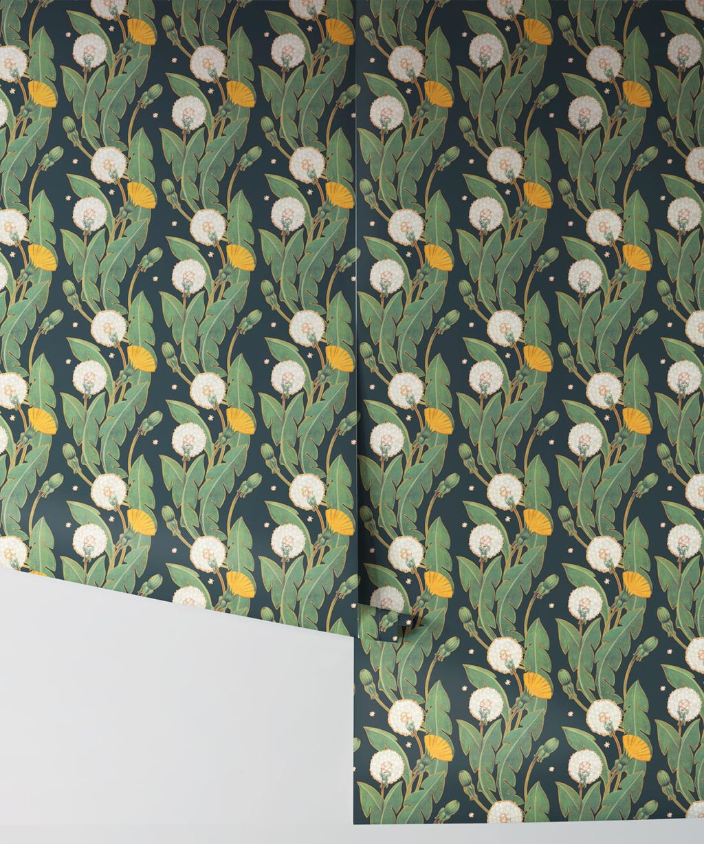 Dandelions Wallpaper, Summer Nights