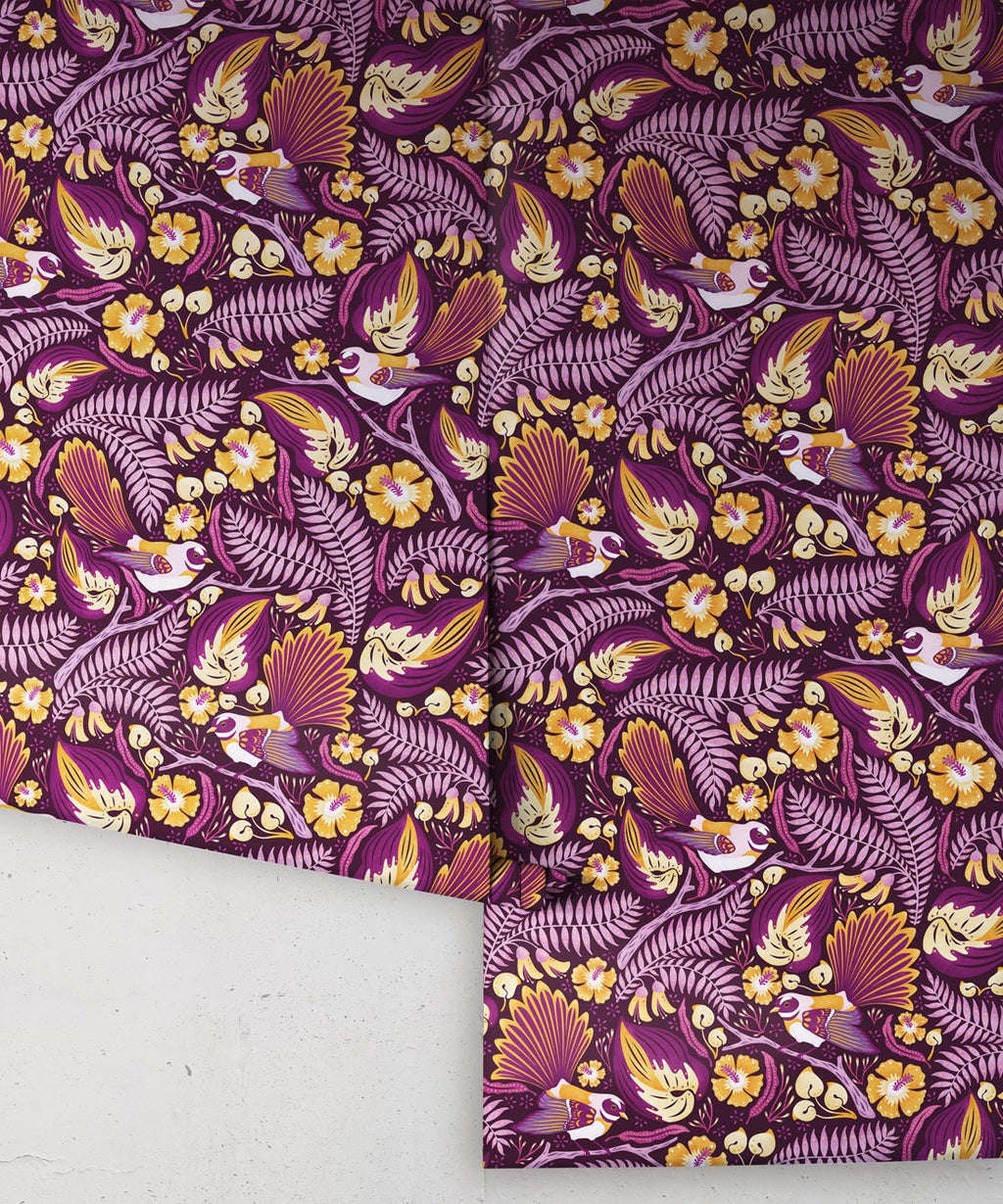 Fantails Wallpaper, Berries