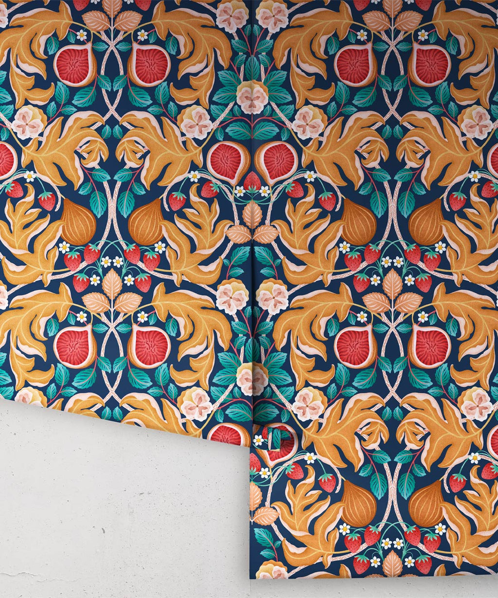 Figs & Strawberries Wallpaper, Imperial