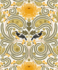Huia & Chrysanthemum Wallpaper, Spring