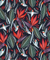Hummingbirds Wallpaper, Black Cherry