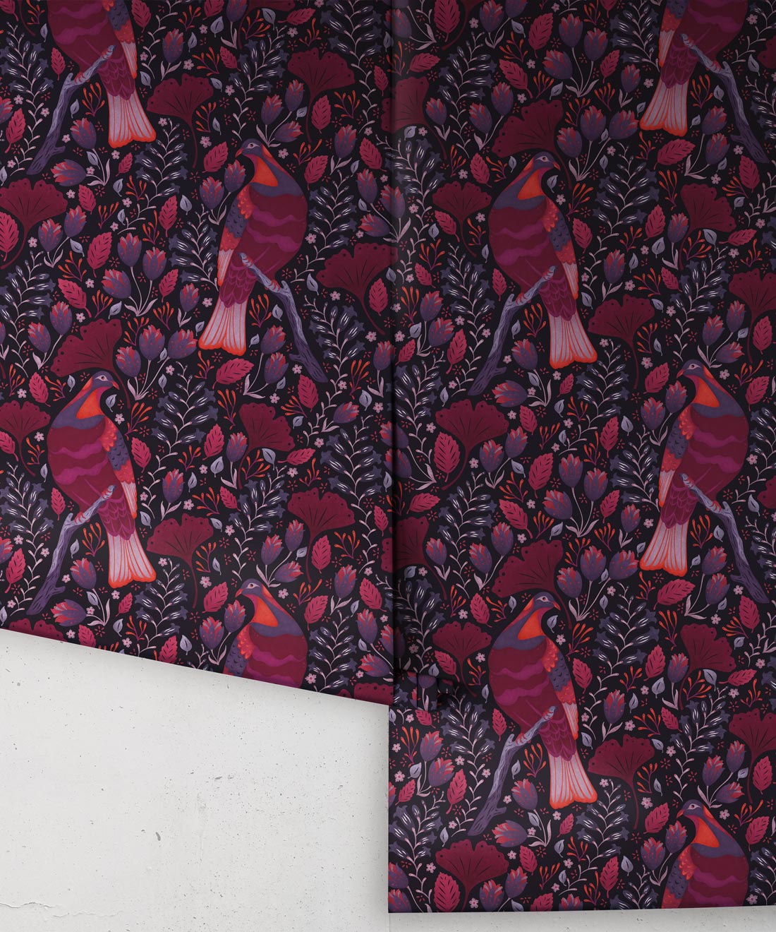 Holy Kereru Wallpaper, Berry