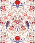 Turtle Doves Wallpaper, Folklore Crème