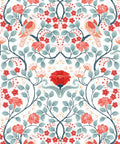 Turtle Doves Wallpaper, Peppermint Swirl