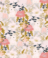 Garden Bunny Wallpaper, Blush