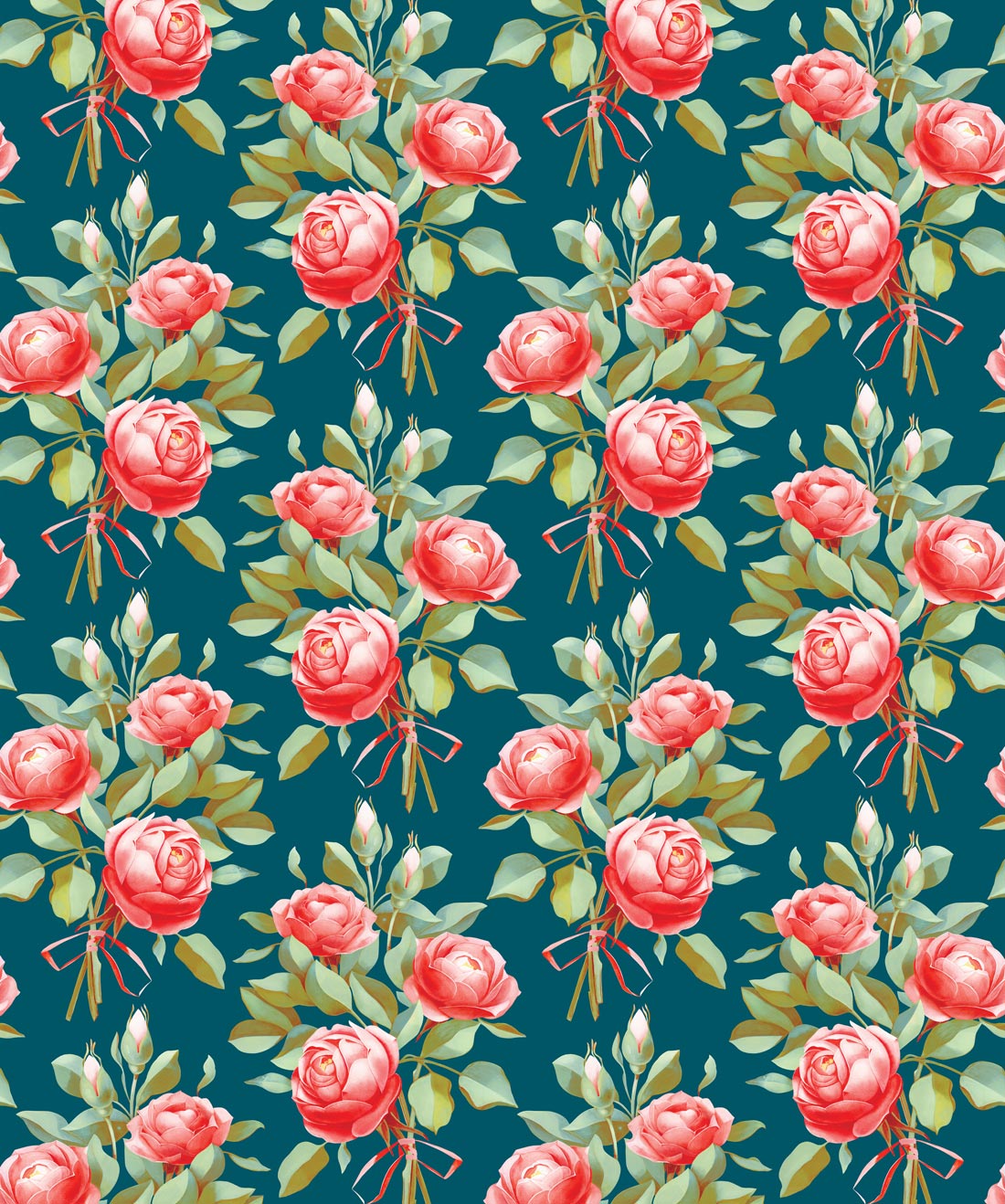 Governors Rose Wallpaper, Prestige