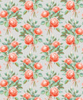 Governors Rose Wallpaper, Pink Papaya