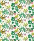 House Plants Wallpaper, Green