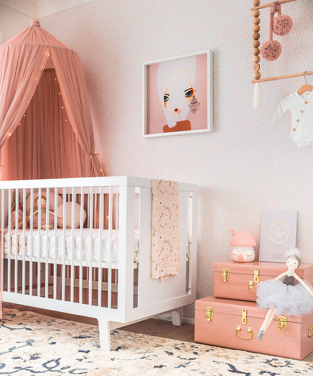 Huddy’s Dots Wallpaper, Ella Rose