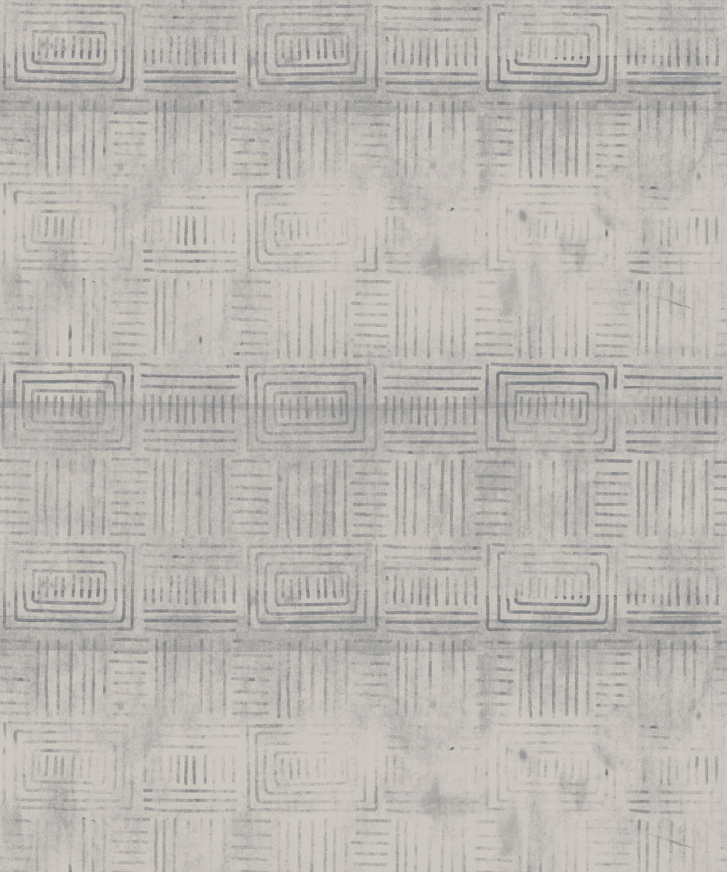 Layered Boho Wallpaper, Grey