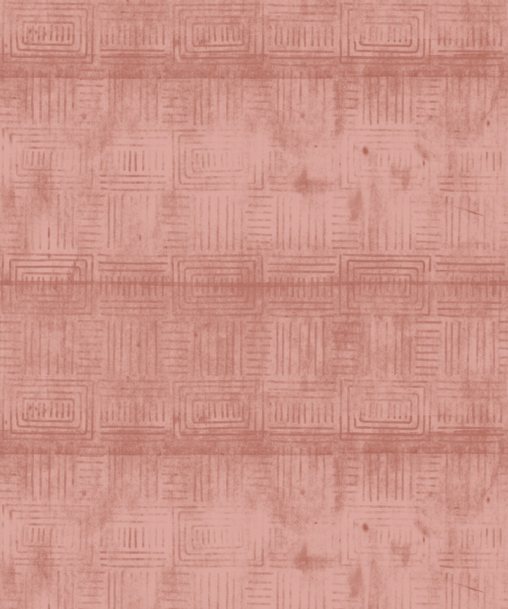 Layered Boho Wallpaper, Terracotta
