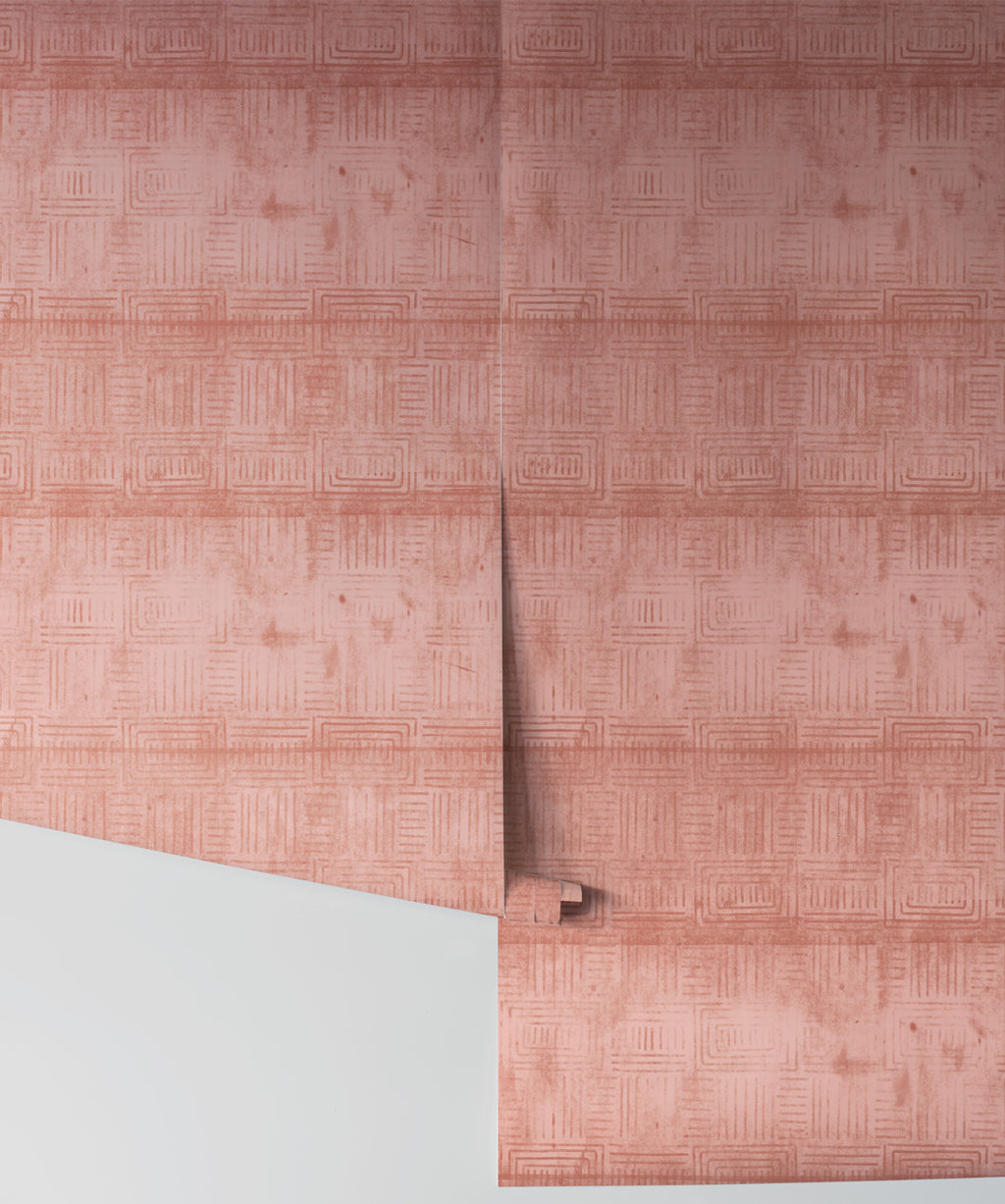 Layered Boho Wallpaper, Terracotta