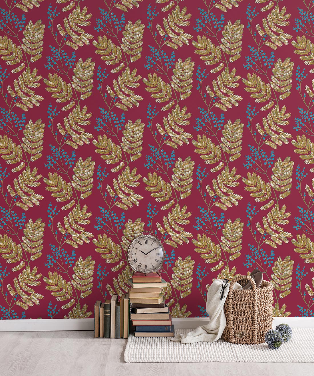 Mimosa Wallpaper, Pomegranate