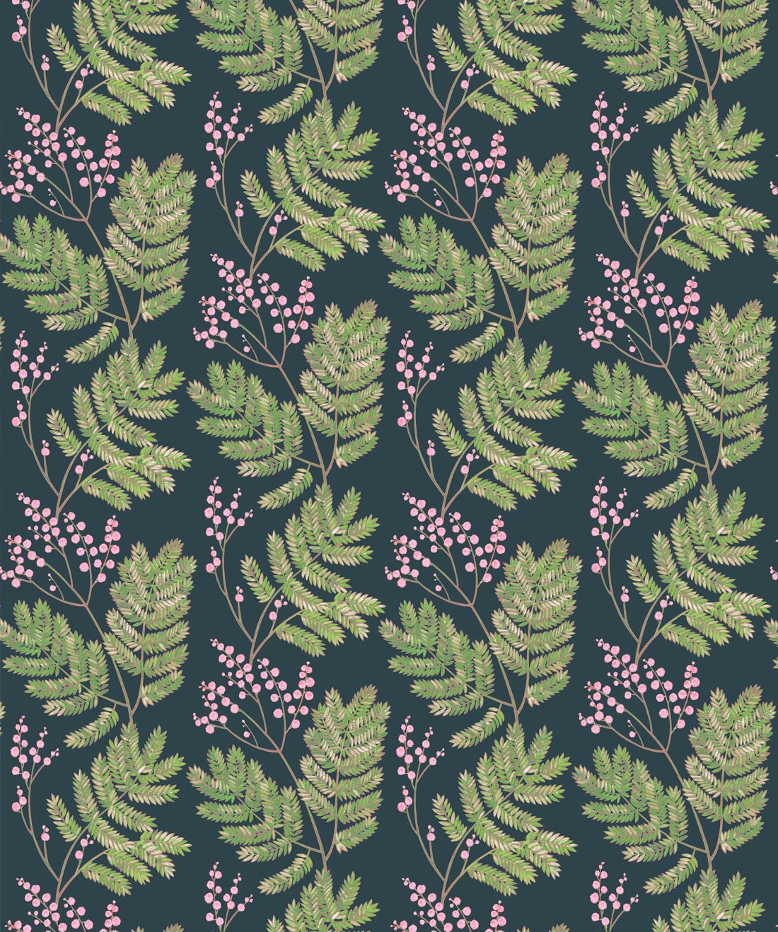 Mimosa Wallpaper, Pink Musk