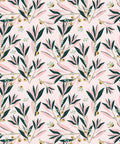 Olive Dapple Wallpaper, Blushing Pink