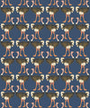 Ostrich Strut Wallpaper, Midnight Stroll