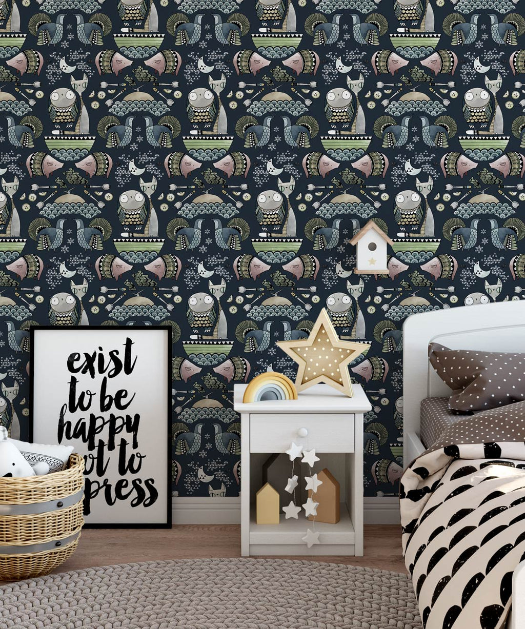 The Owl & The Pussycat Wallpaper