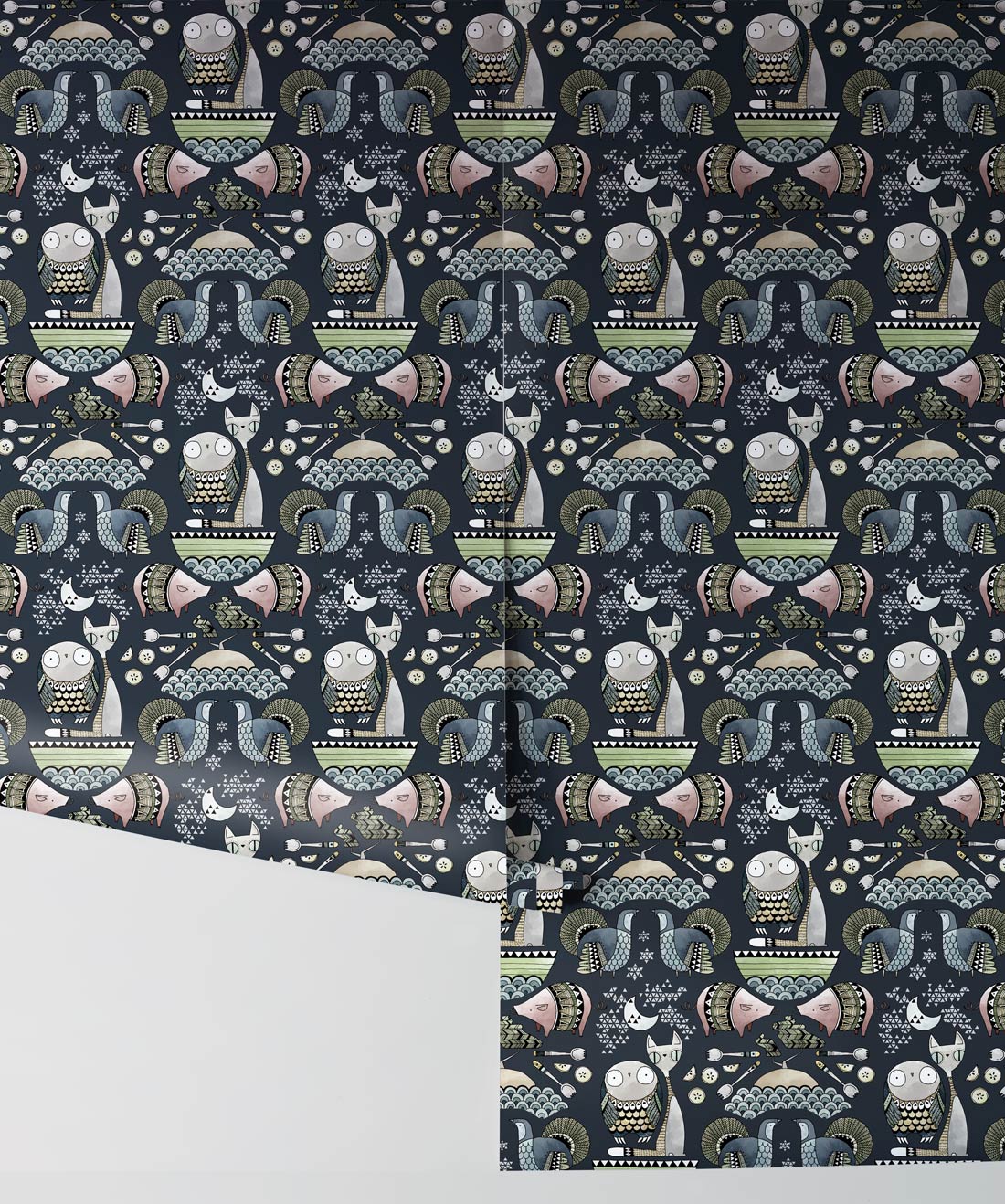The Owl & The Pussycat Wallpaper