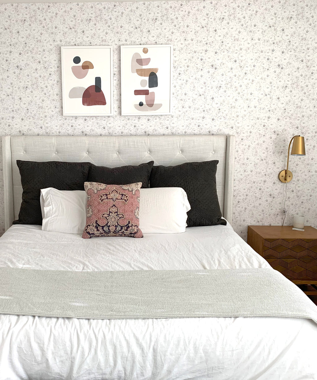 Large Peonies & Anemones Wallpaper