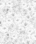 Large Peonies & Anemones Wallpaper