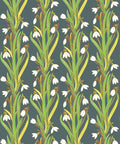 Snow Drop Wallpaper, Green Beret