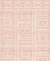 Tribal Mud Wallpaper, Blush