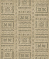 Tribal Mud Wallpaper, Green