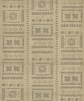 Tribal Mud Wallpaper, Green