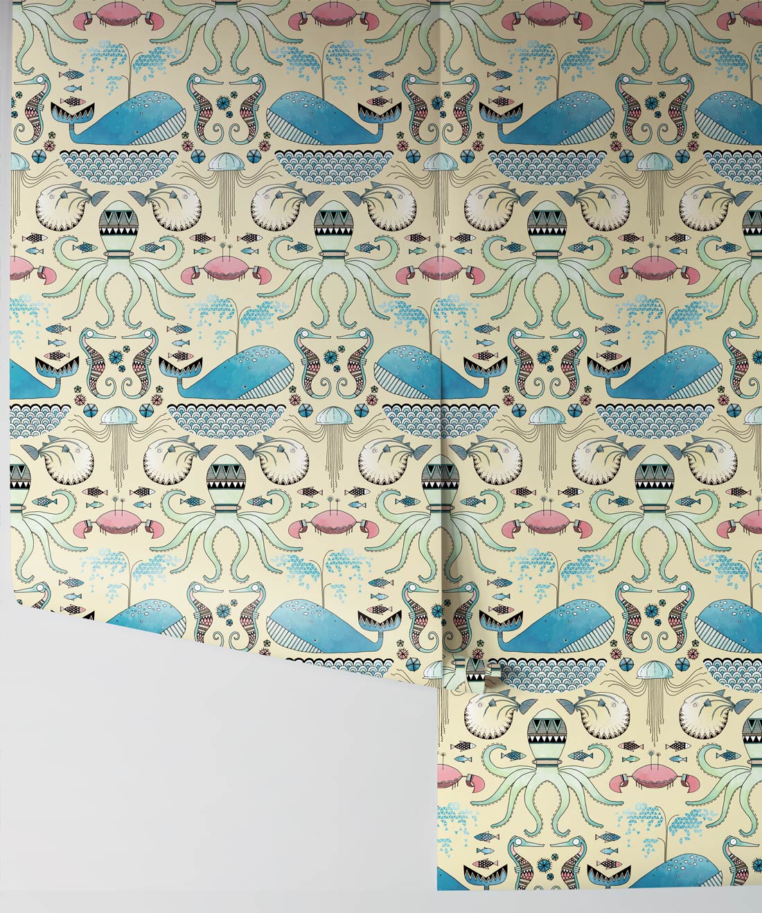 Under The Sea Wallpaper, Yellow