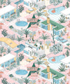 Palm Springs Wallpaper, Pink