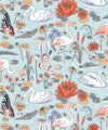 Pond Pattern Wallpaper, Light