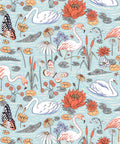 Pond Pattern Wallpaper, Light