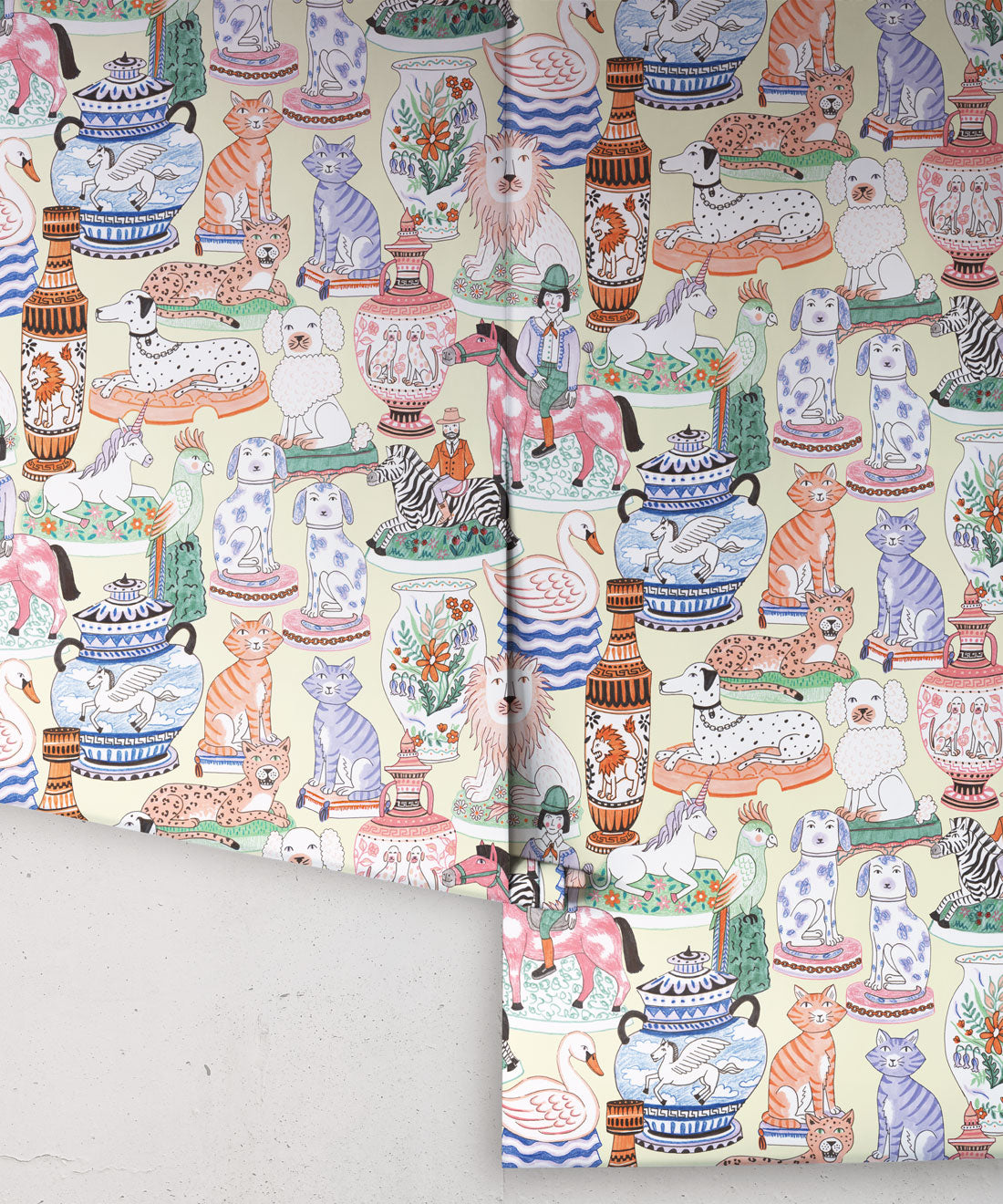 Ceramics Wallpaper, Yellow