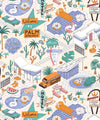 Pool Party Wallpaper, Neutral