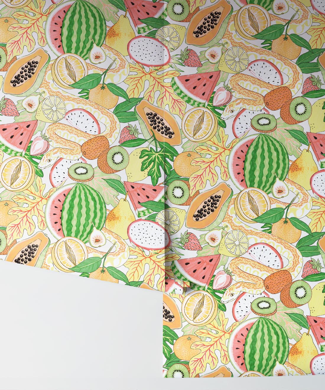 Fruity Wallpaper, Orange