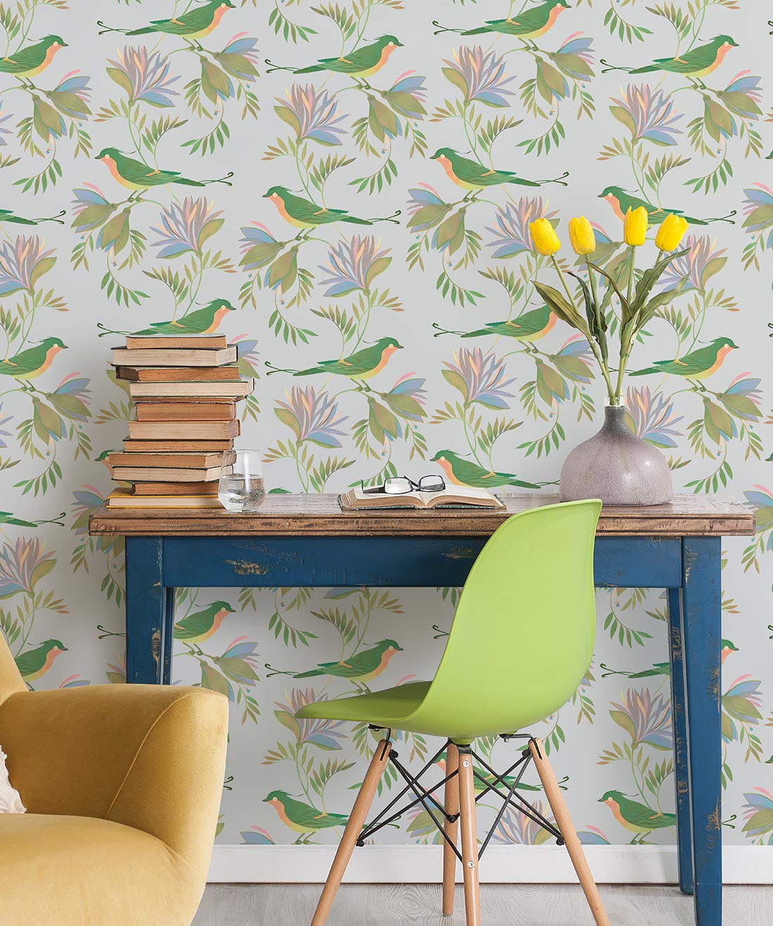 Winsome Wallpaper, On Sunset