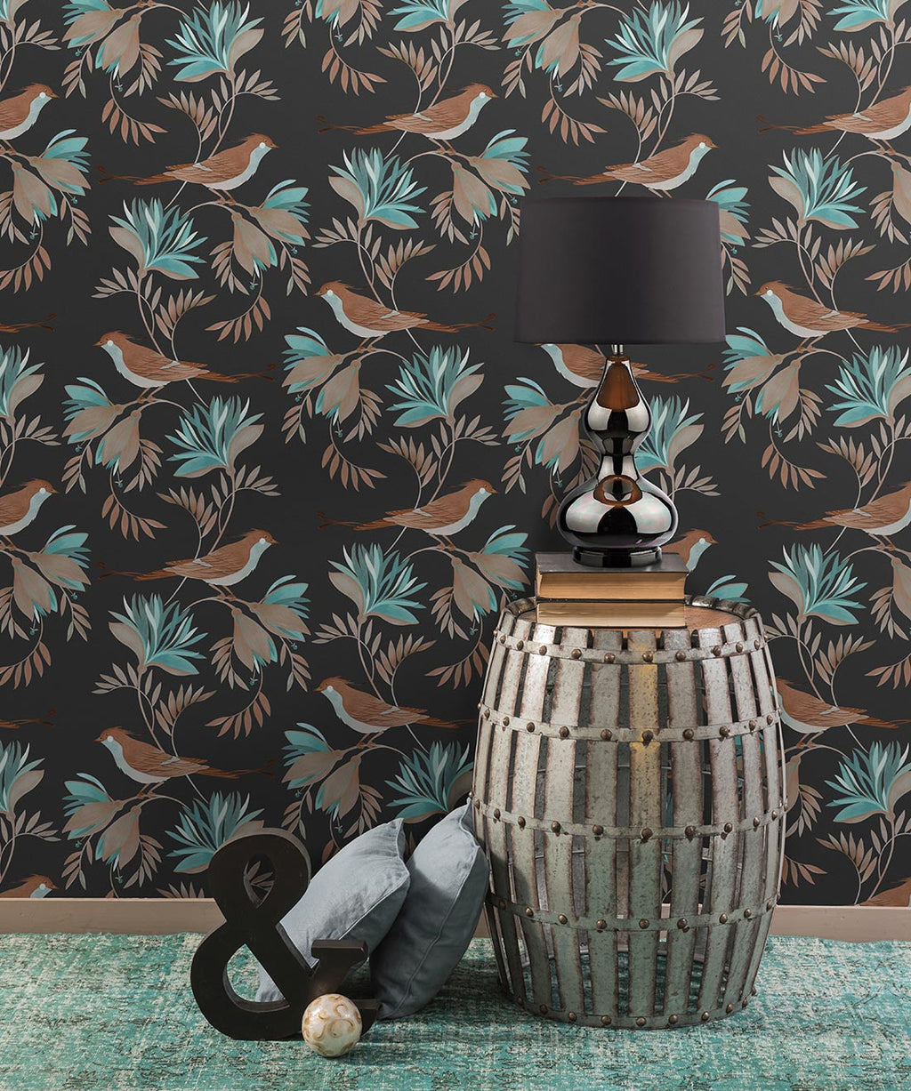 Winsome Wallpaper, Riviera Eden
