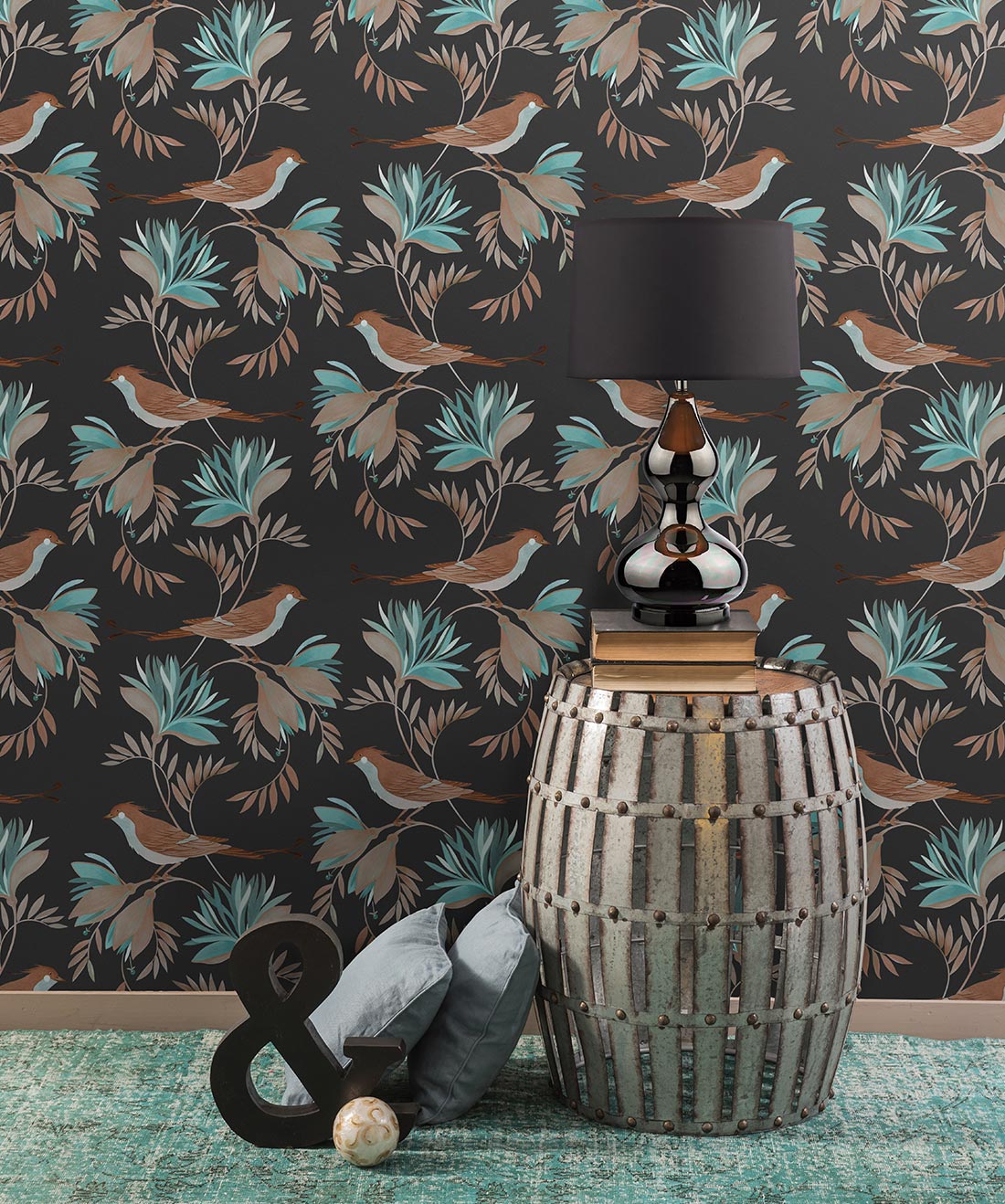 Winsome Wallpaper, Riviera Eden