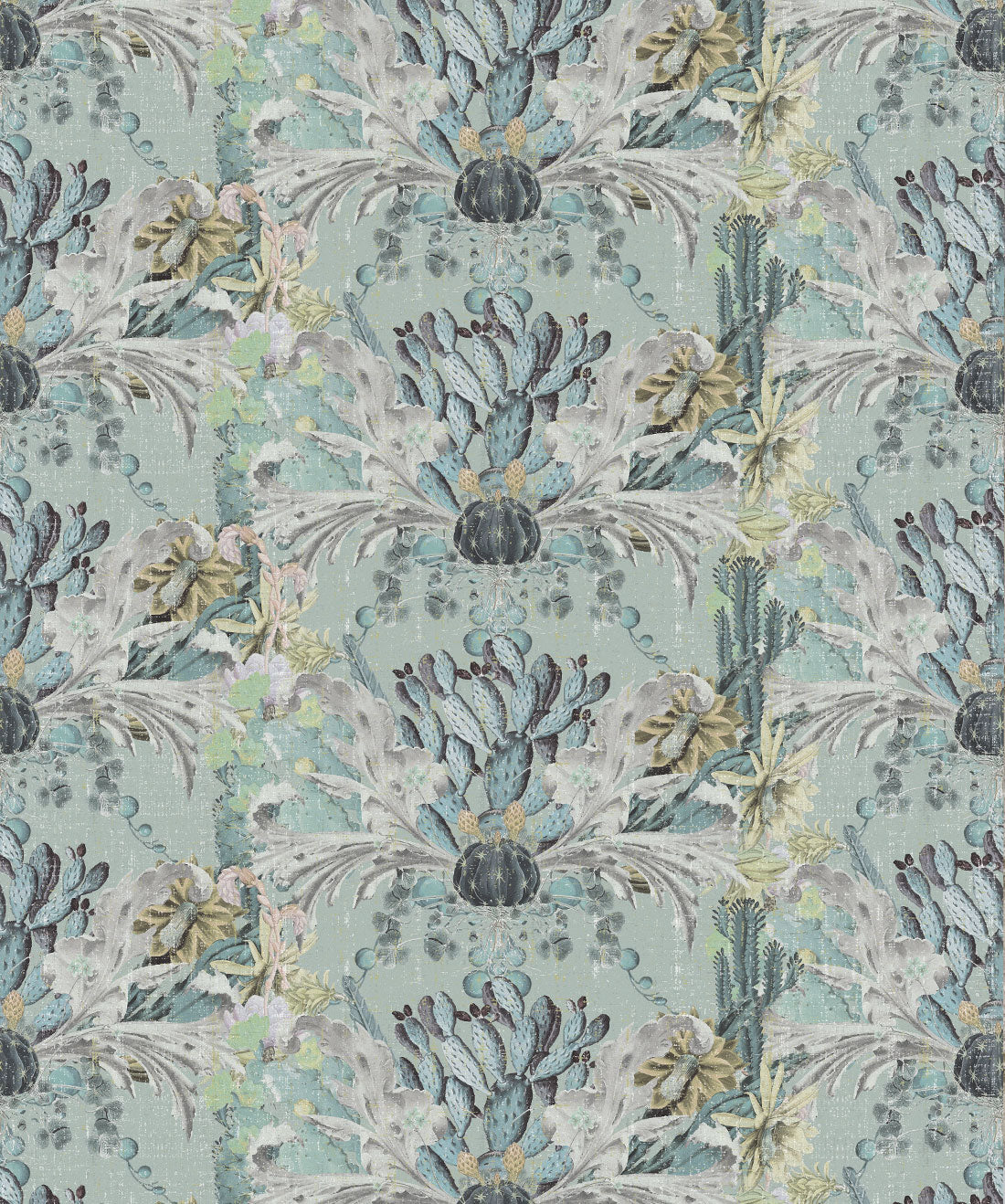 Cactus Wallpaper (Simcox), Gris