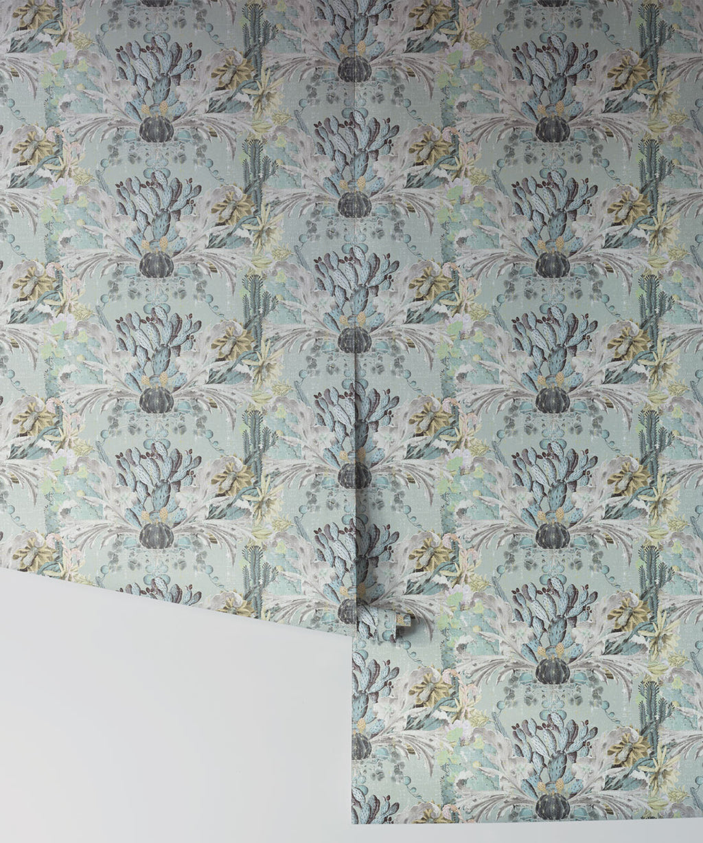 Cactus Wallpaper (Simcox), Gris