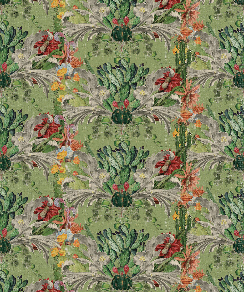 Cactus Wallpaper (Simcox), Verde