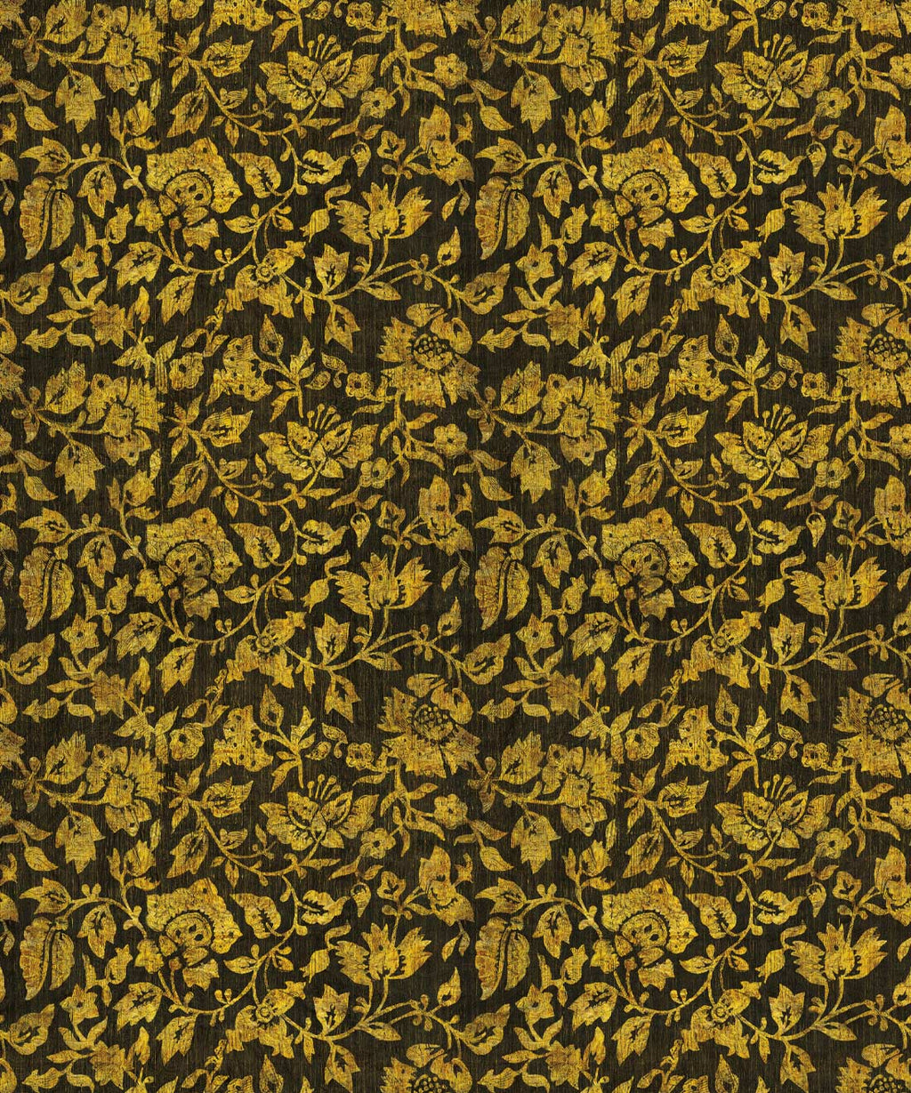 Damask Bloom Wallpaper, Charcoal