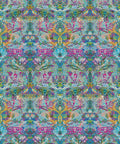 Damask Pomegranate Wallpaper, Jade