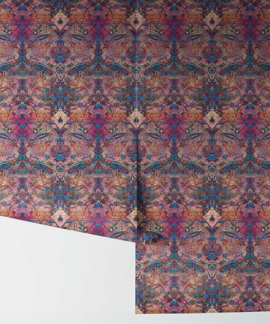 Damask Pomegranate Wallpaper, Jasper