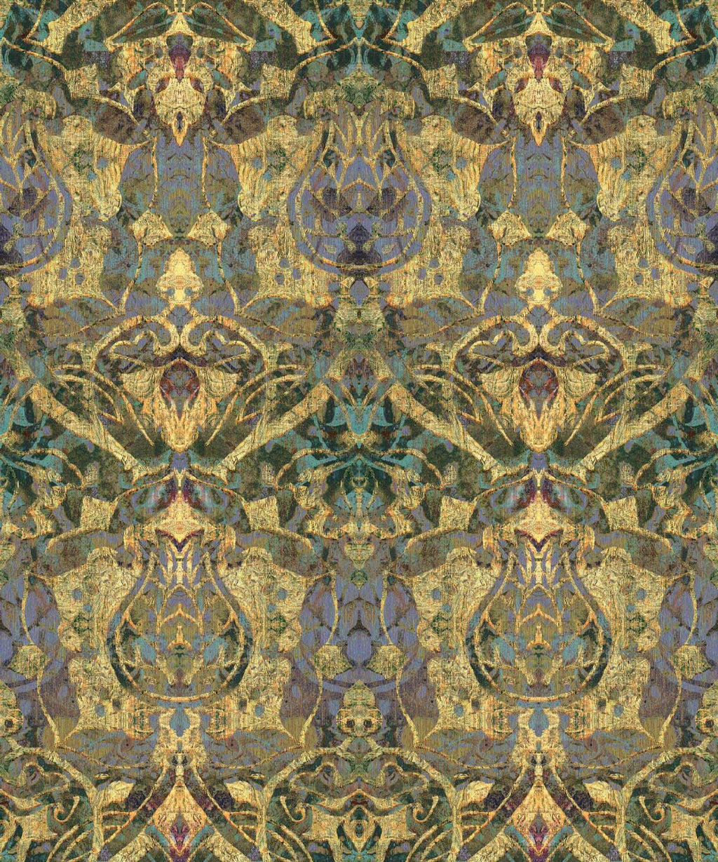 Damask Tulip Wallpaper, Opal