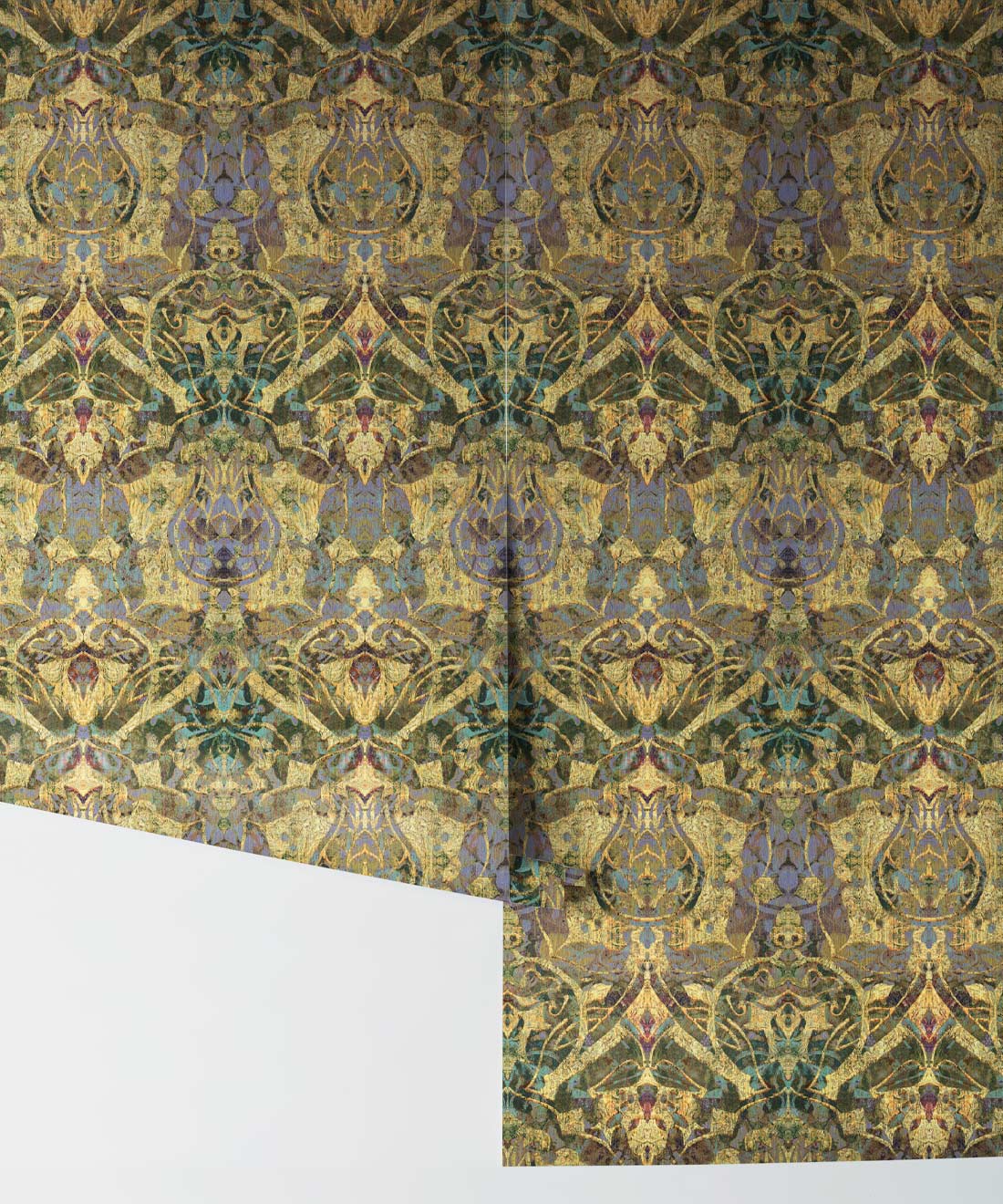 Damask Tulip Wallpaper, Opal